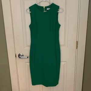 Kelly Green Sleeveless Dress